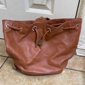 Vince Camuto Drawstring Bucket Bag Backpack